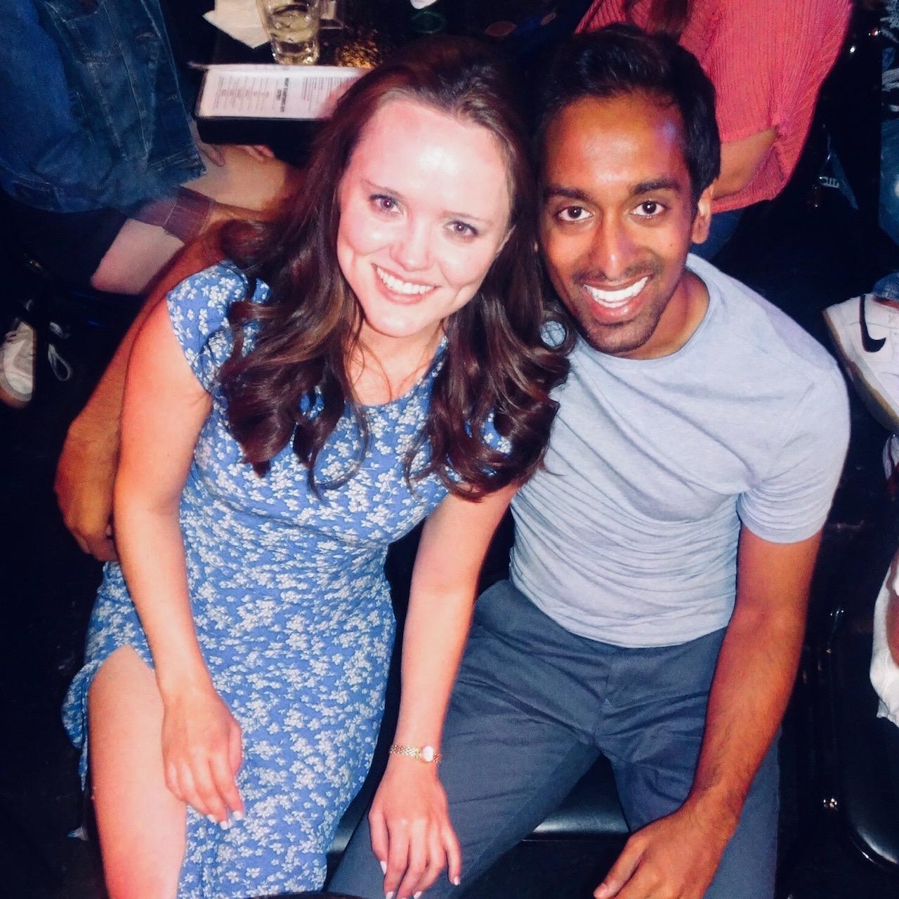 Date night at the Village Underground Comedy Club