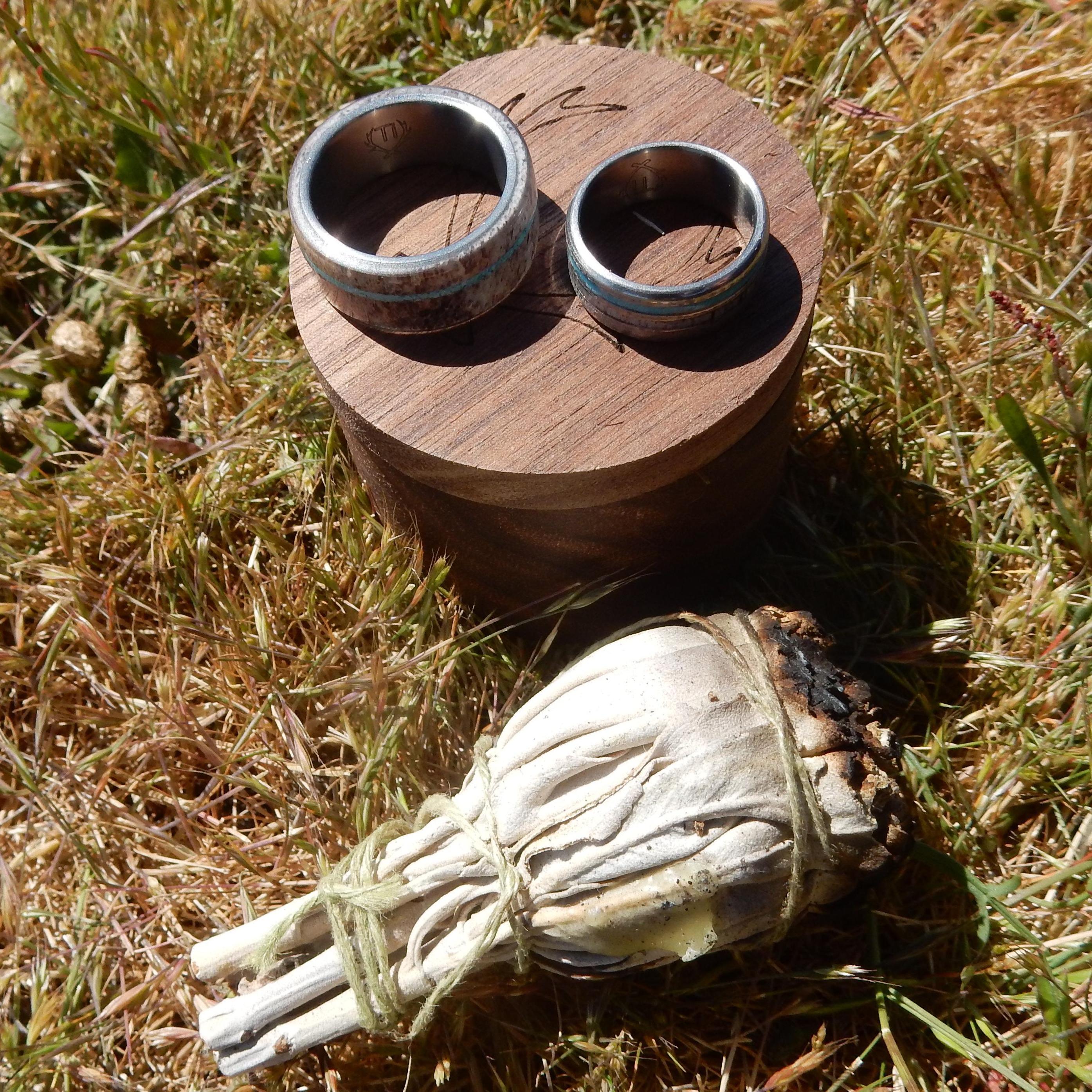 Ring exchange and vows on the Prairie, San Juan Island