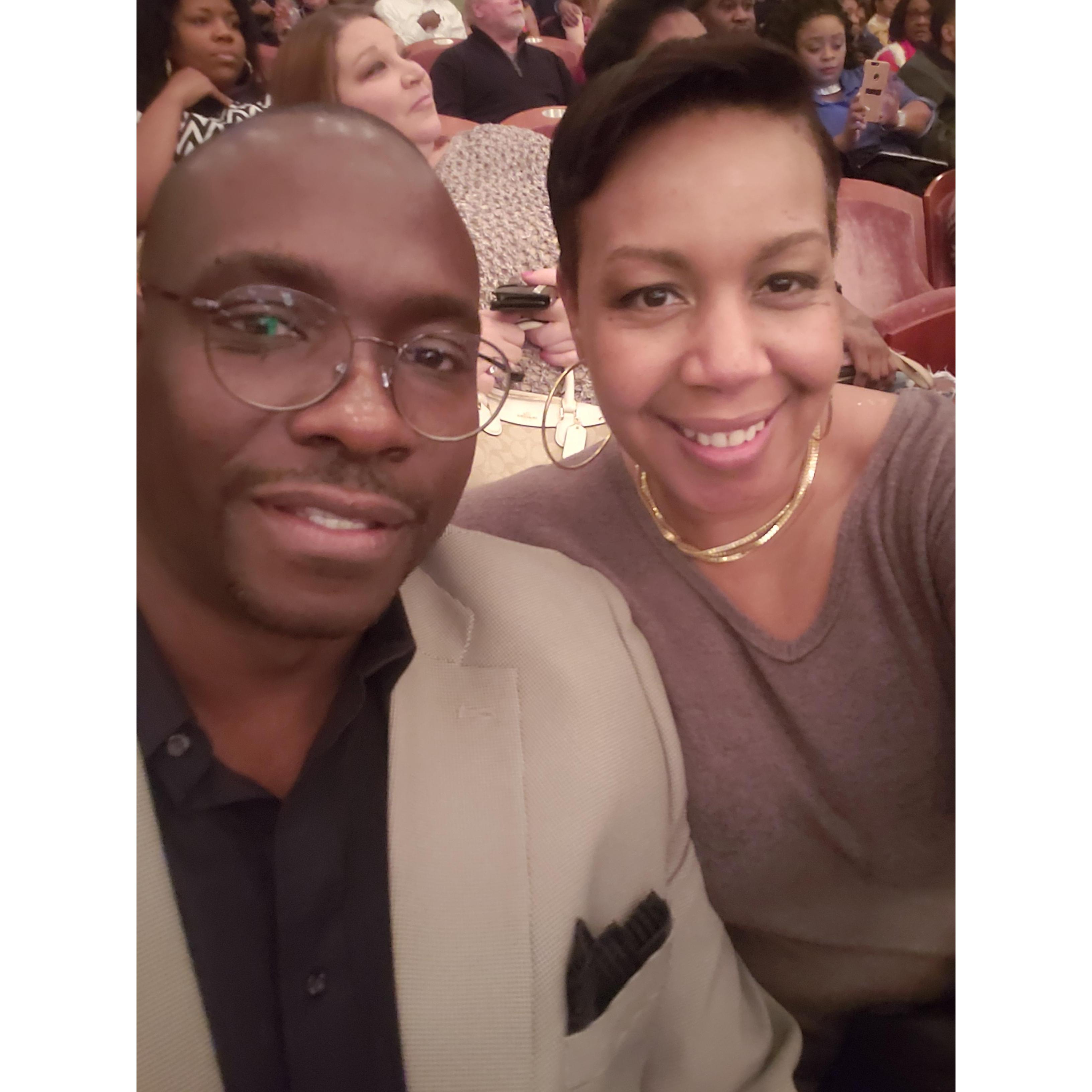 At one of our favorite venues - the Schermerhorn Symphony Center.