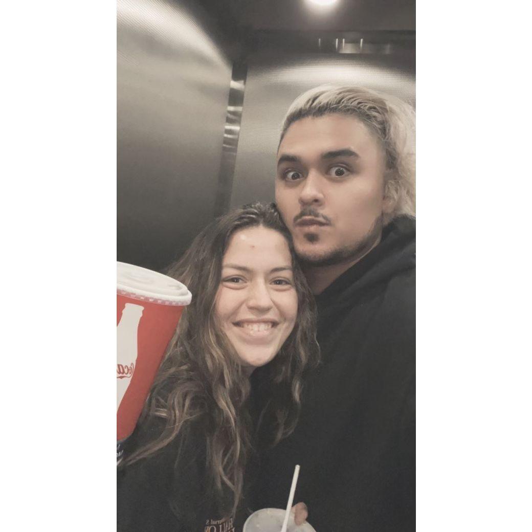 They love going to movies together. Their first date was to see Thor Love and Thunder.