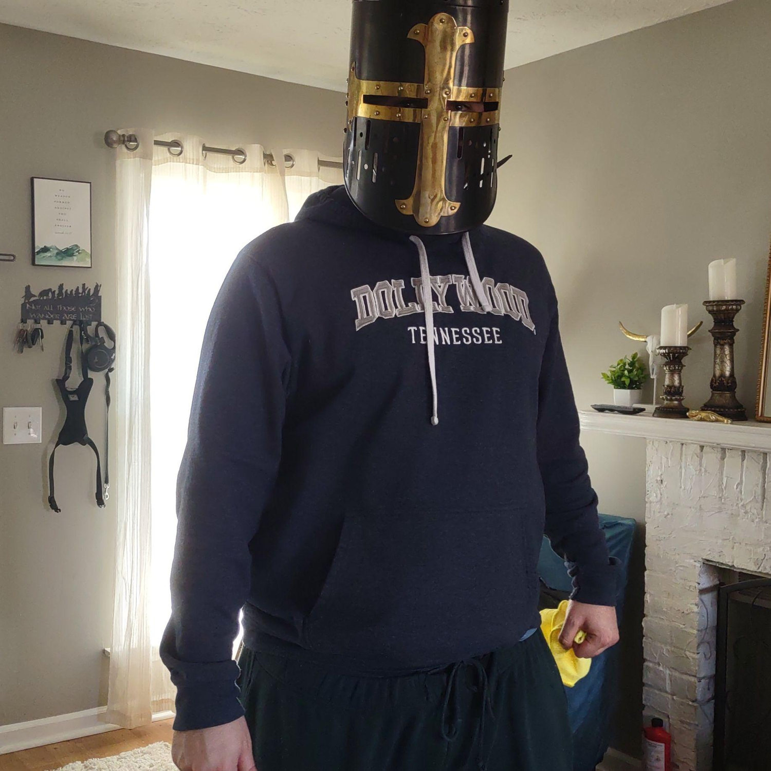 Jake really likes knight armor