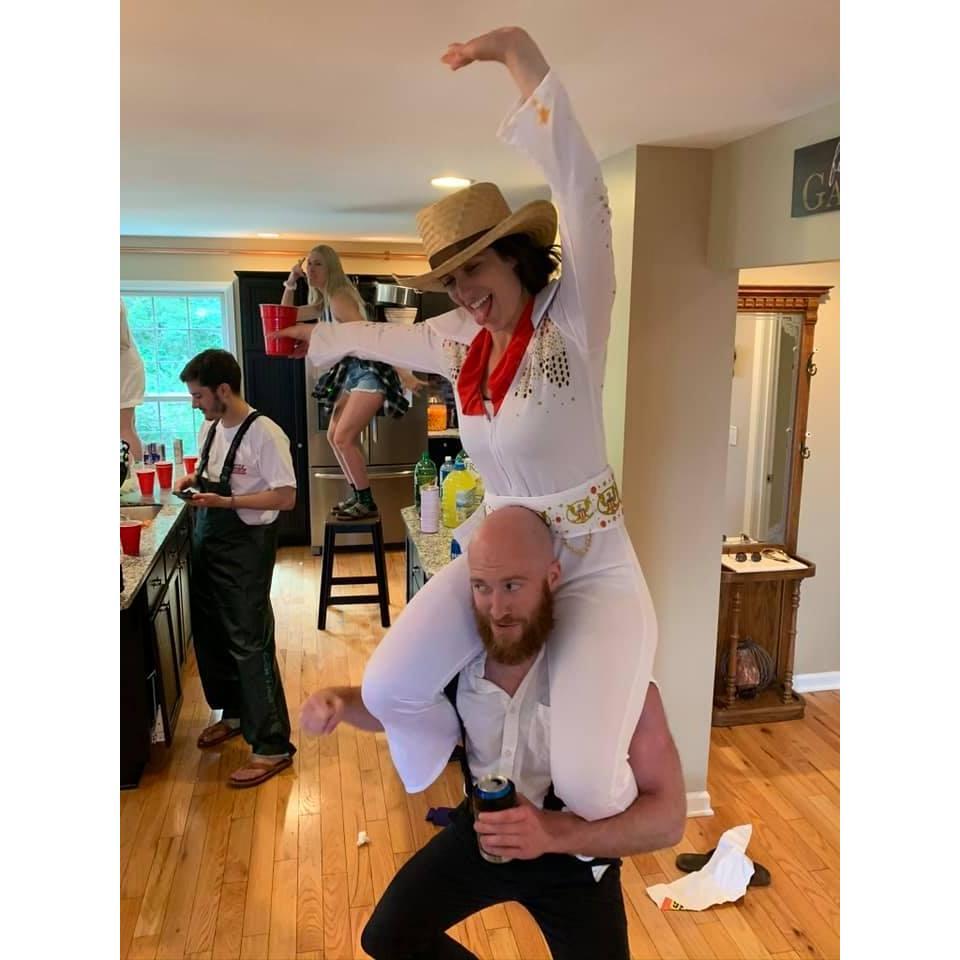 Elvis B and Amish B
