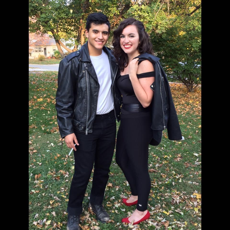 Halloween as Danny and Sandy