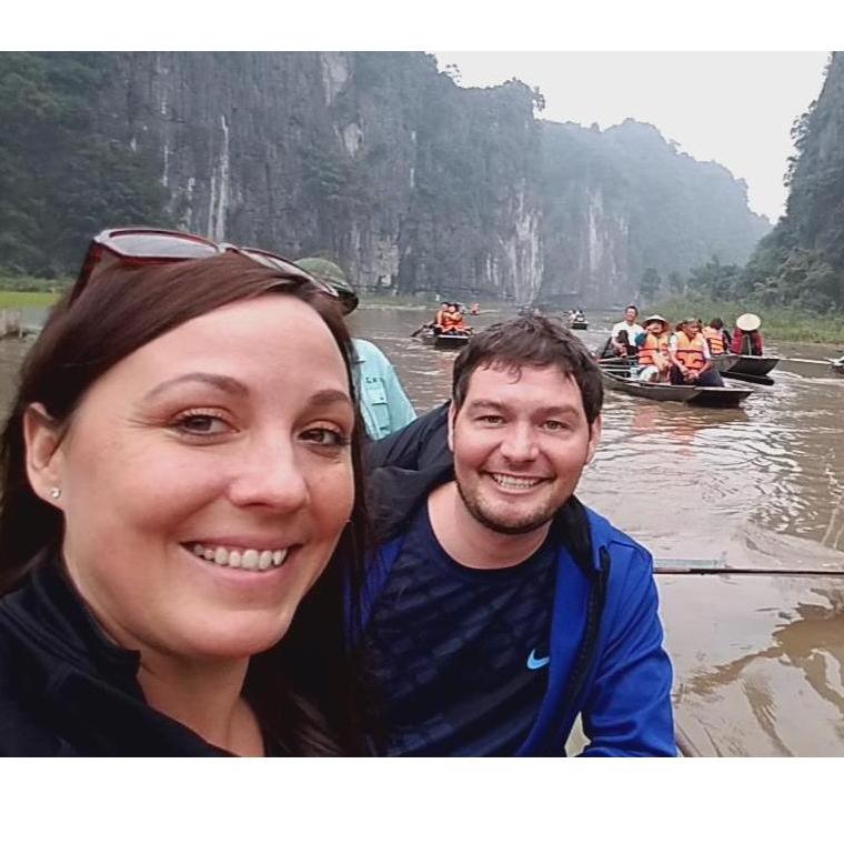 Tam Coc in Nihn Bihn, Vietnam