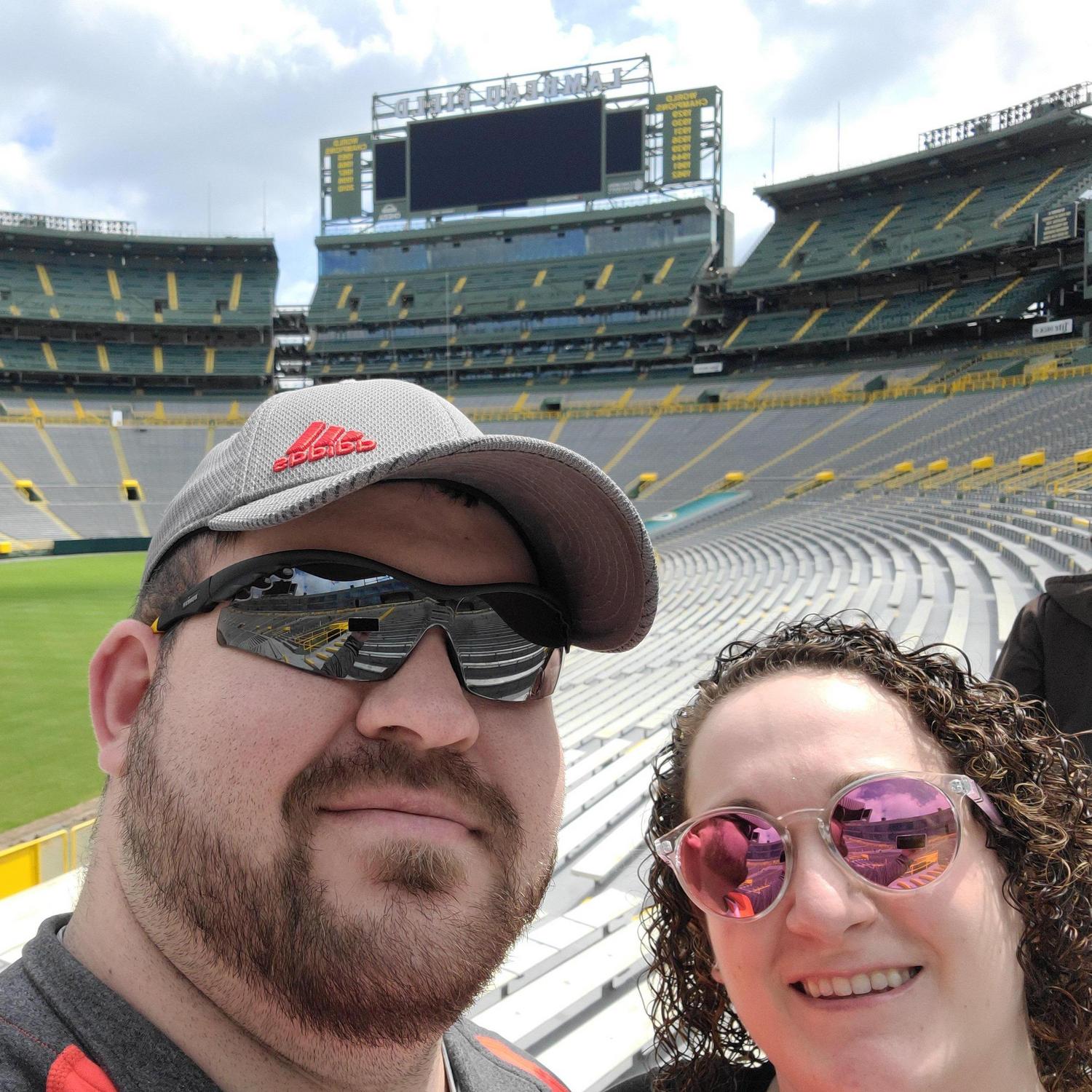 Lambeau Field tour 2021
