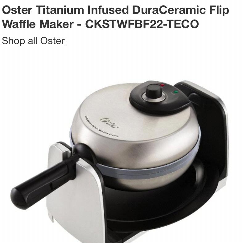 Waffle maker