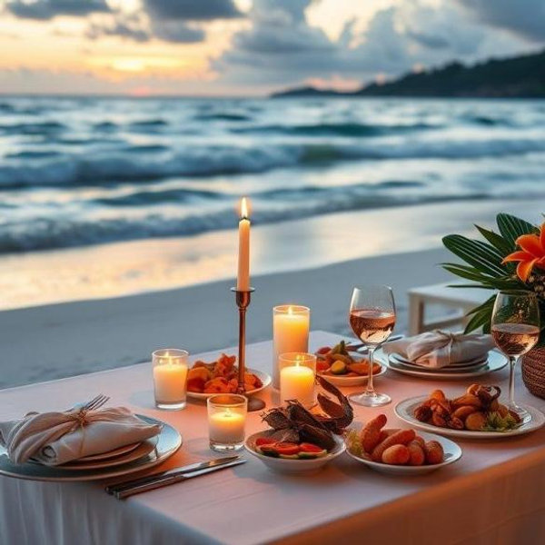 Honeymoon Dinner in Kauai (For Julie's Birthday!)
