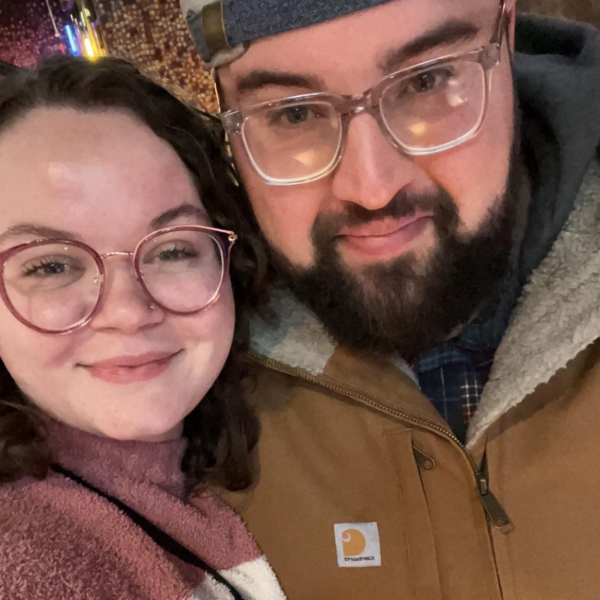 Our first picture on our first date at Putt shack (Mini Golf) ⛳️ January 2023