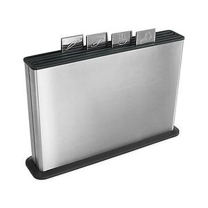 Joseph Joseph® 100 Series 5-Piece Stainless Steel Index Chopping Boards Set
