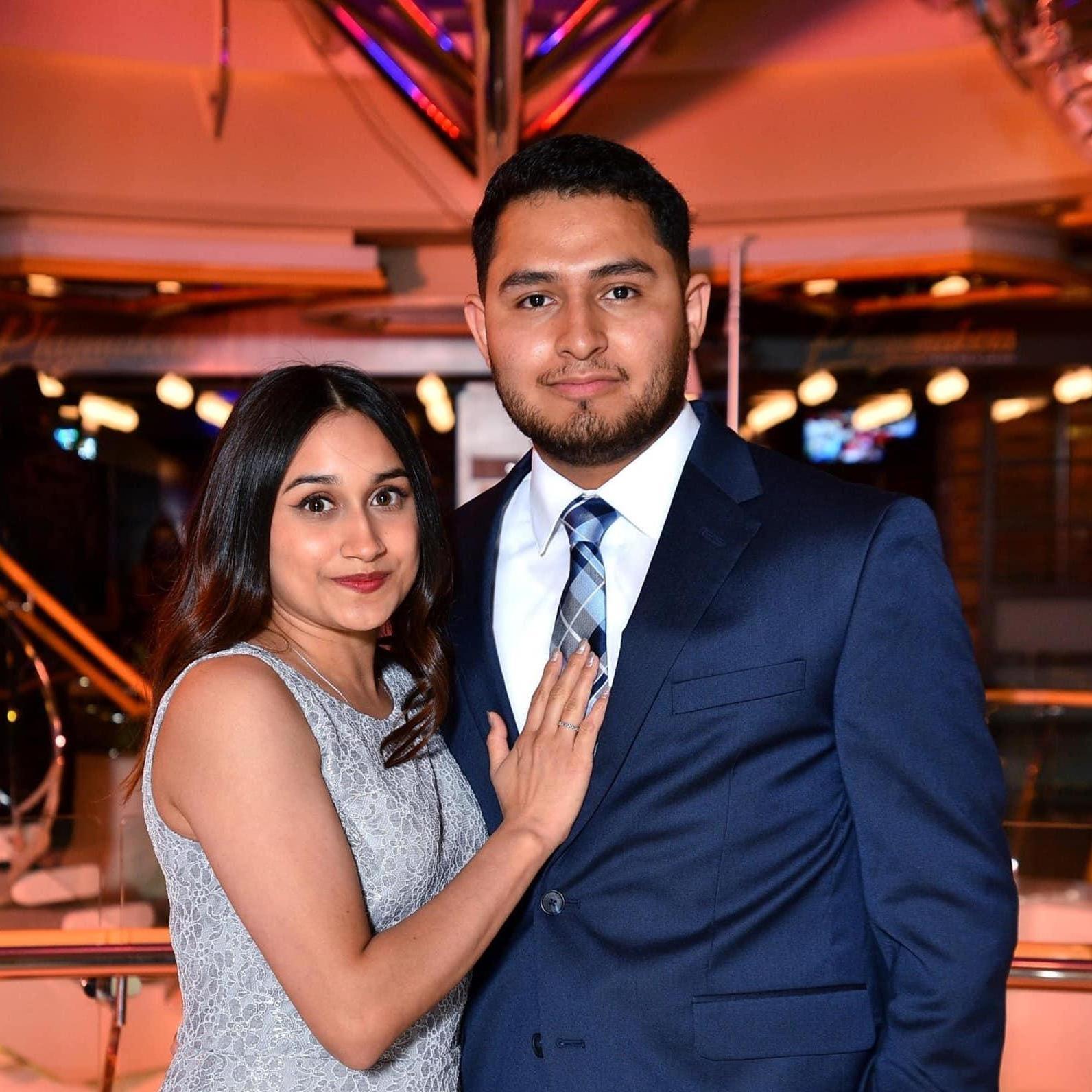 First cruise together.
Mi primera vez en un crucero.