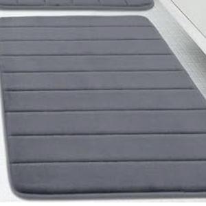 Memory Foam Bath Mat (Dark Grey)