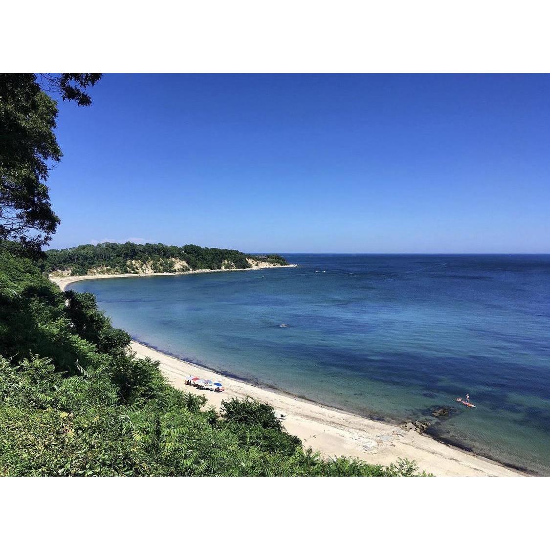 A view from the Bluffs in the summertime