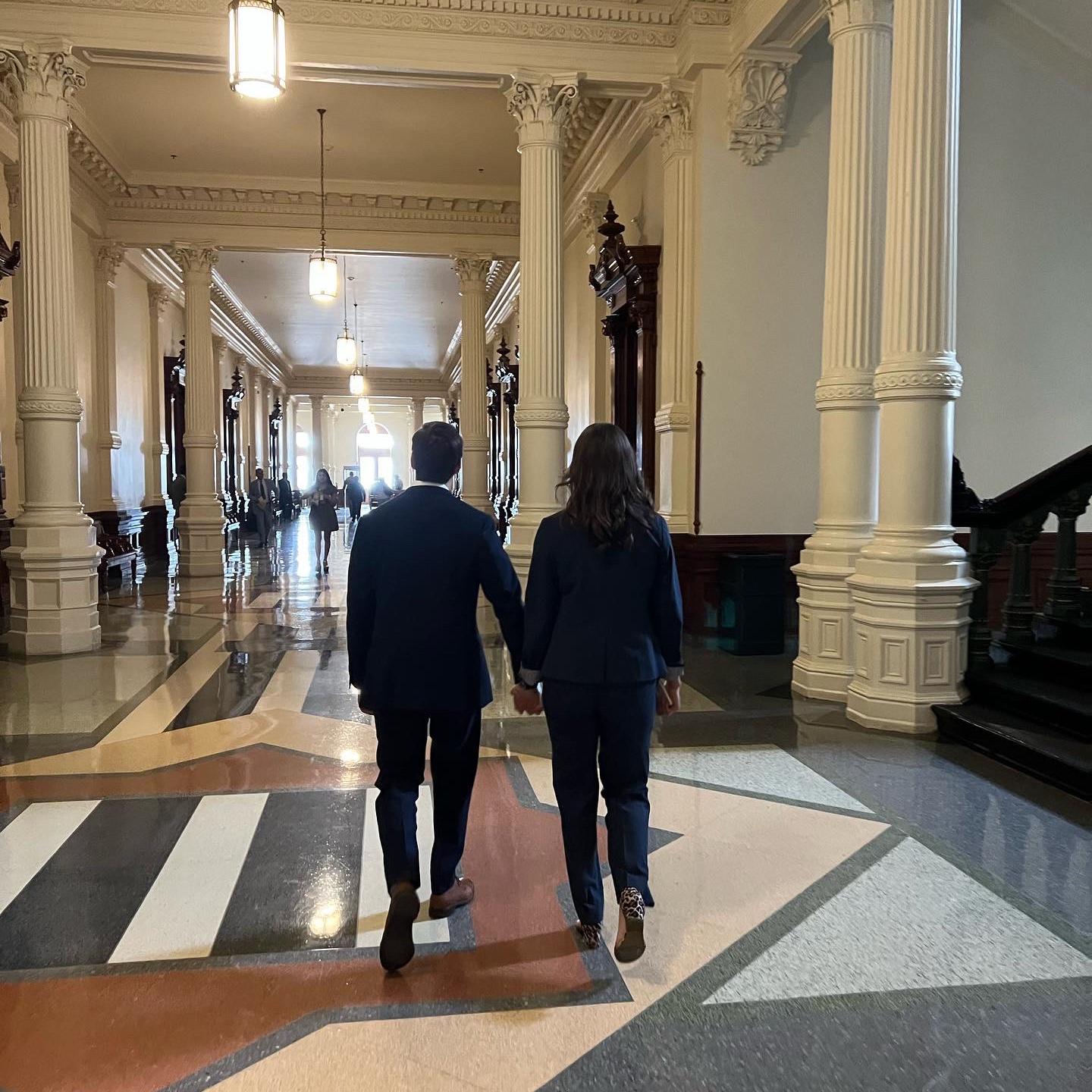 Indoor capitol walks