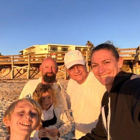 Sunrise swim! April 2025