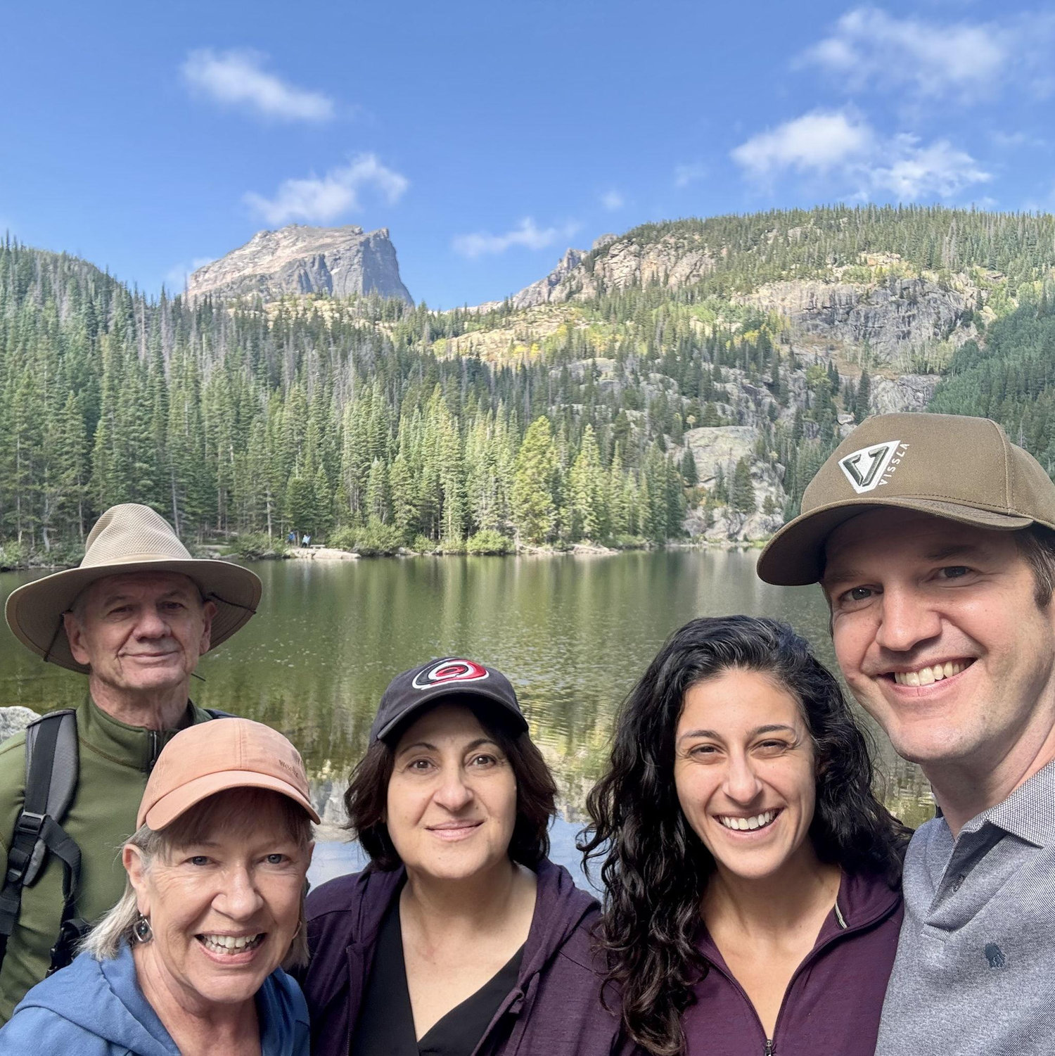 A very special weekend with Natalie's Mom's first visit to Colorado and first time meeting Bret's parents. Amazing day hiking Rocky Mountain National Park together!
