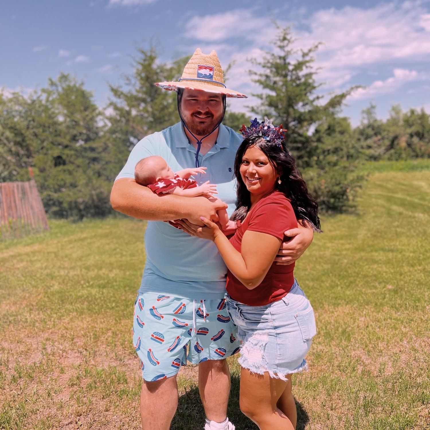 Milania’s 1st 4th of July!! 2024! ❤️