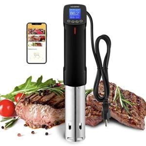 INKBIRD WIFI Sous Vide Cooker ISV-100W, 1000 Watts Sous Vide Machine Immersion Circulator with 14 Preset Recipes on APP & Calibration Function, Thermal Immersion, Fast-Heating with Timer
