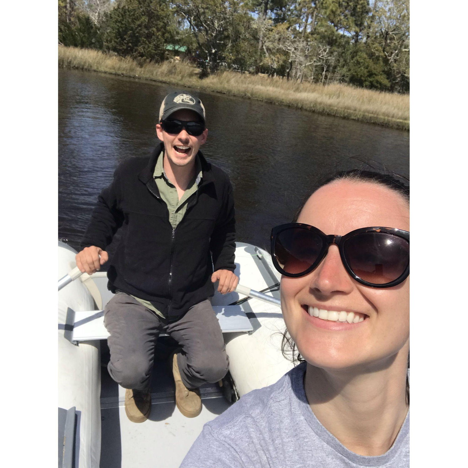 Fishing in North Carolina, road trip 2019