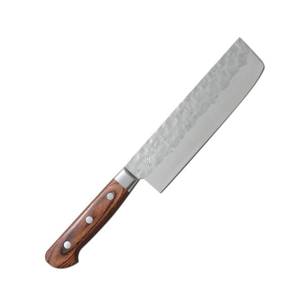 Togiharu Hammered Texture Damascus Nakiri 6.5"