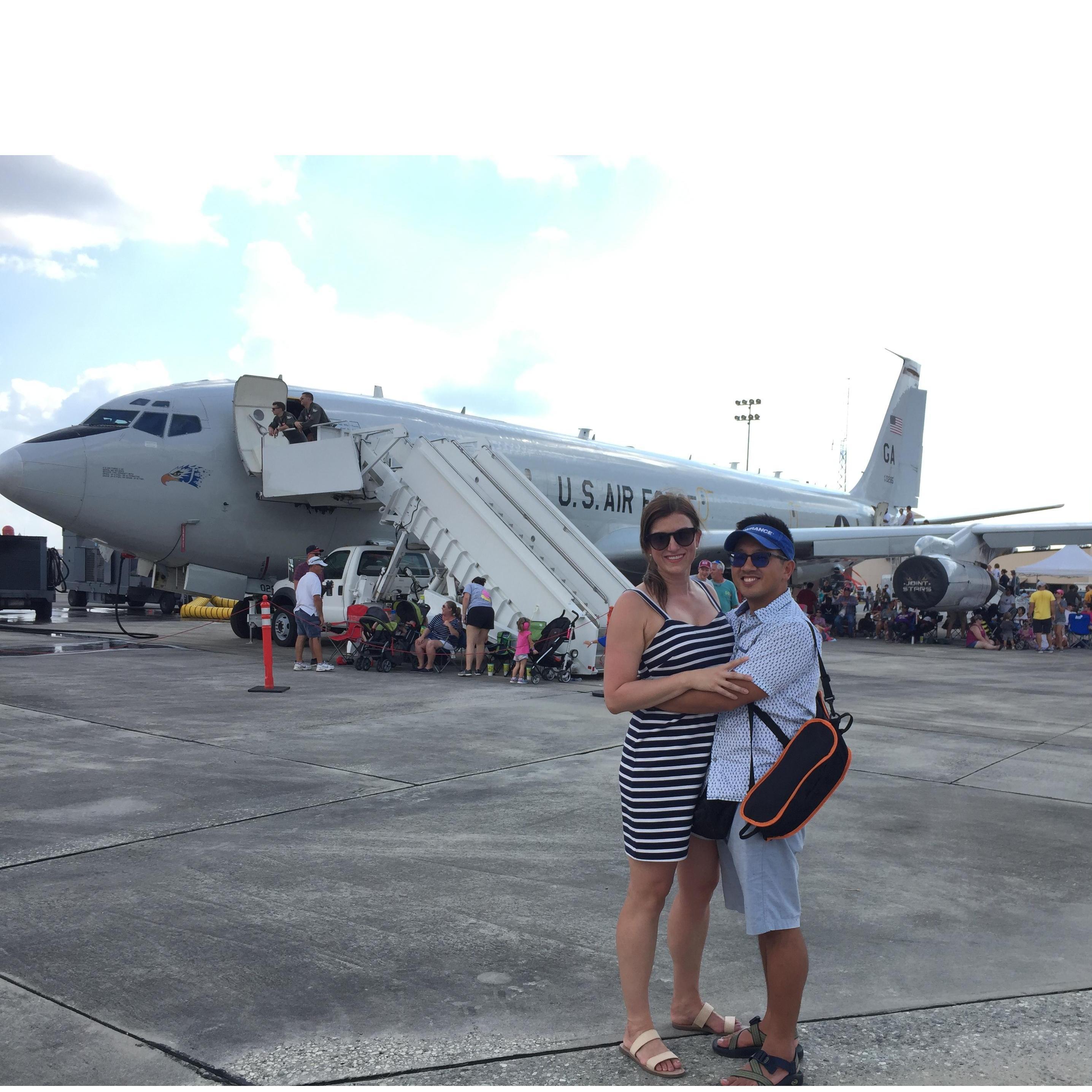 Robins AFB. First weekend I moved to town. First time living in the same country, state, town.