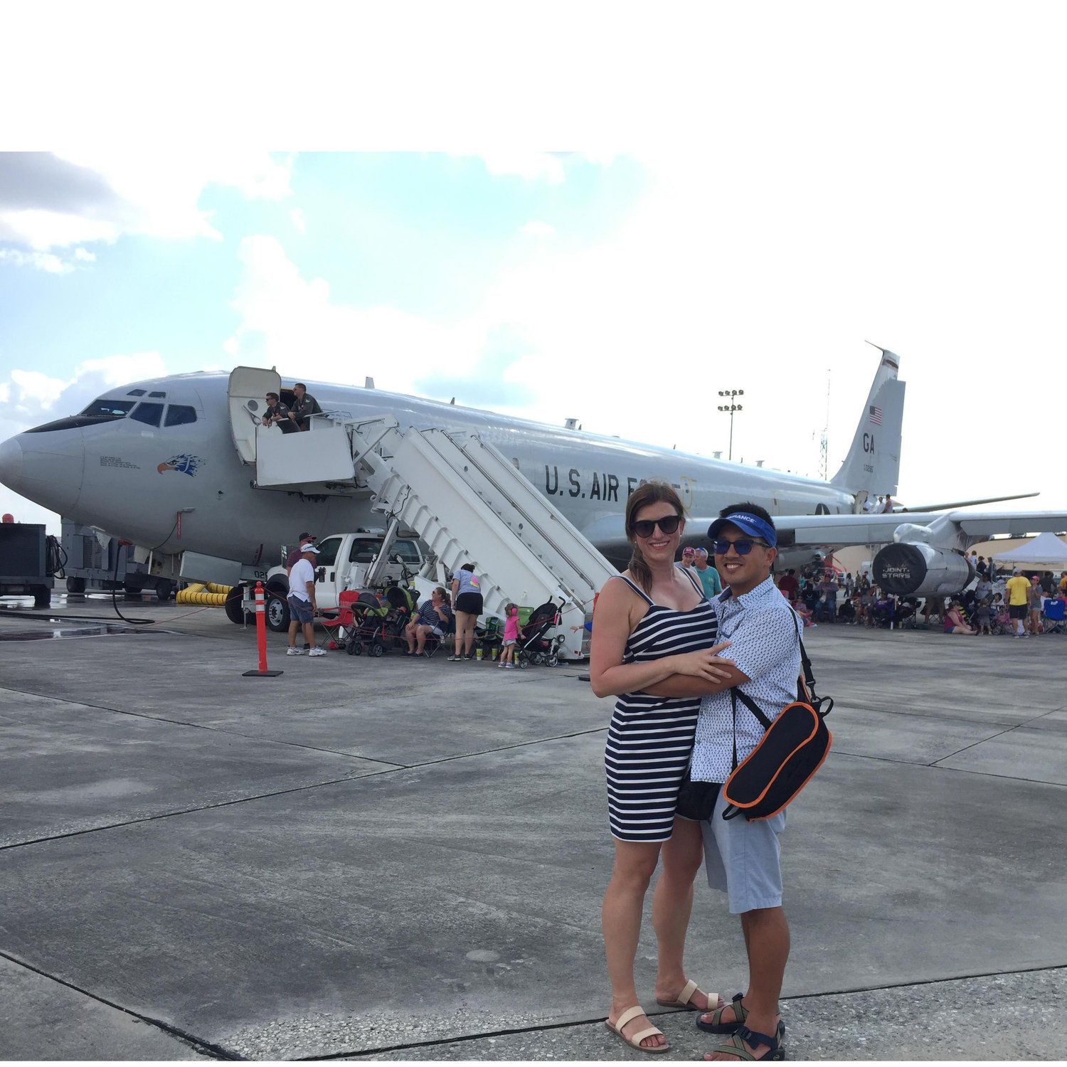 Robins AFB. First weekend I moved to town. First time living in the same country, state, town.