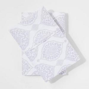 Performance Printed Pillowcase (Standard) Snowflake 400 Thread Count - Threshold™