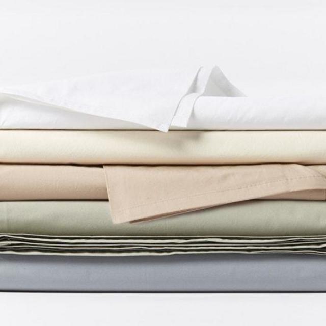 300 Thread Count Organic Percale Pillow Cases