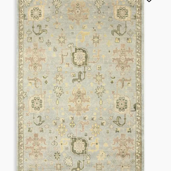 Saoirse Hand-Knotted Wool Rug in Tan