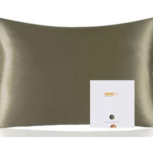 Silk Pillowcase - Olive Green