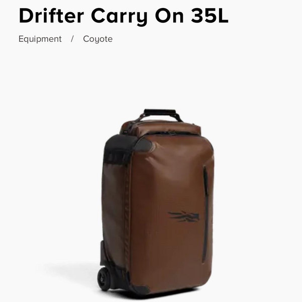 Drifter Carry On 35L - Luggage