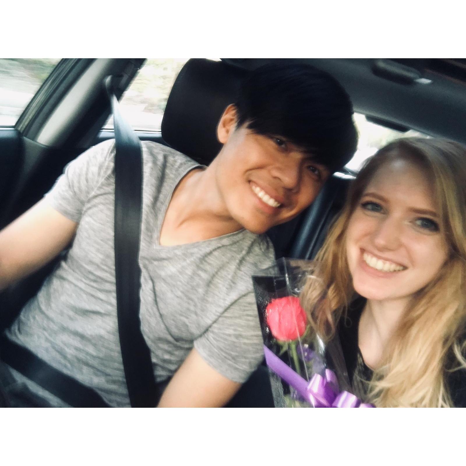 First Valentines Day together