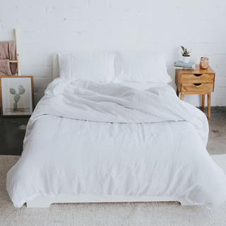 2-Piece French Linen Duvet Bedding Set