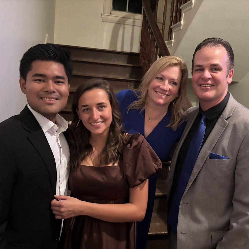 At Grace and Will Fords' Wedding (Grace is one my bridesmaids and life long friends)