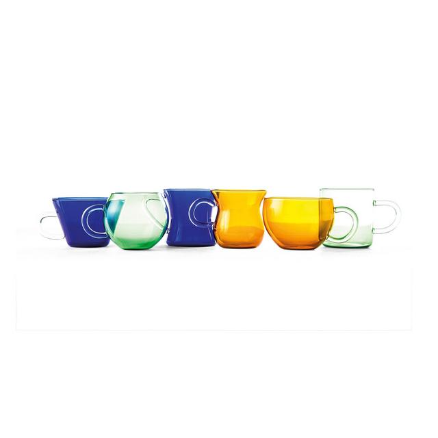 Tea Glass Cups 12 Oz - Set of 12