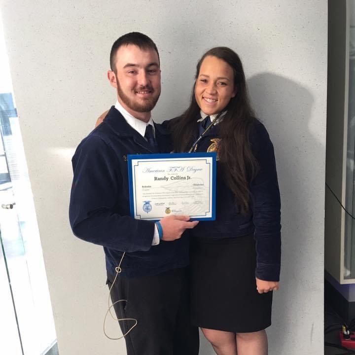 2016
We first met in person at the National FFA Convention in Indiana, Indianapolis.