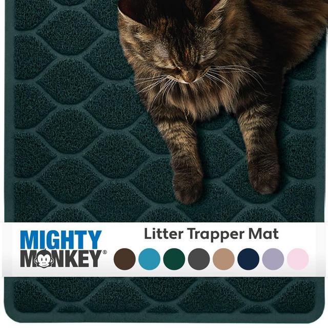 Gorilla Grip Original Premium Durable Cat Litter Mat, 35x23, XL Jumbo, Water