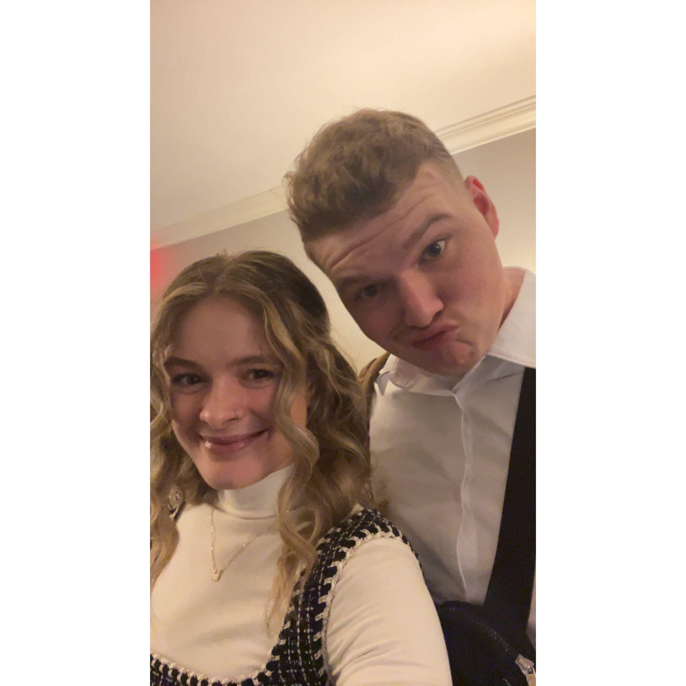 The picture before the engagement