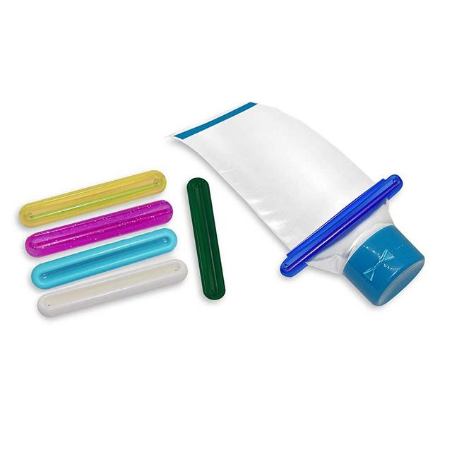Toothpaste Tube Squeezer Tool - 6 Pack Tube Squeezing Dispenser Tool (TS31, Mixed) - Squeeze Out Every Last Drop of Your Product in Tubes with Osun Life Tube Squeezers