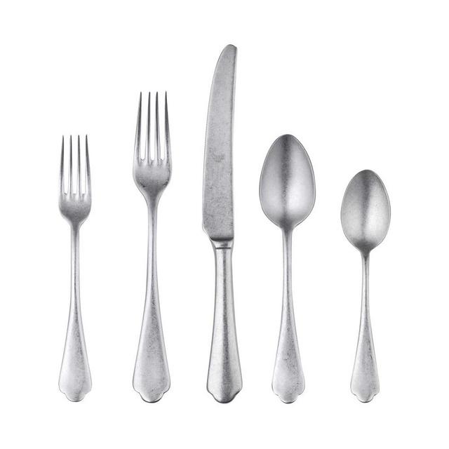 Mepra Dolce Vita 20-Piece Flatware Set, Brushed Stainless-Steel