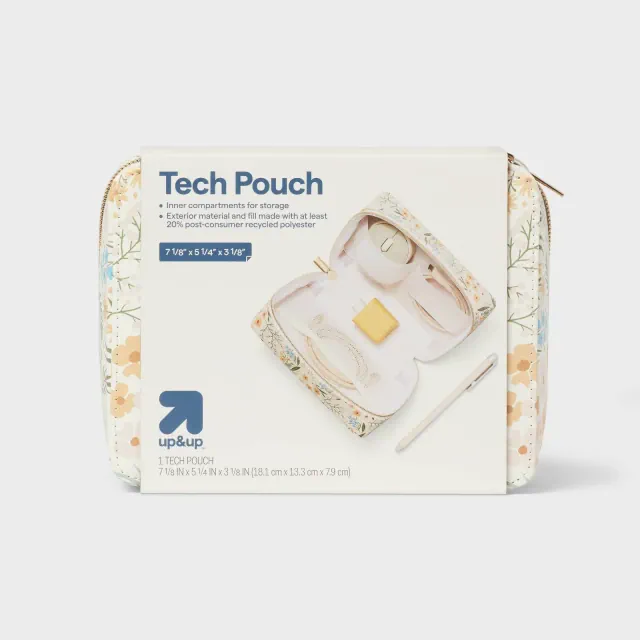 Mouse and Charger Pouch Floral - up&up™