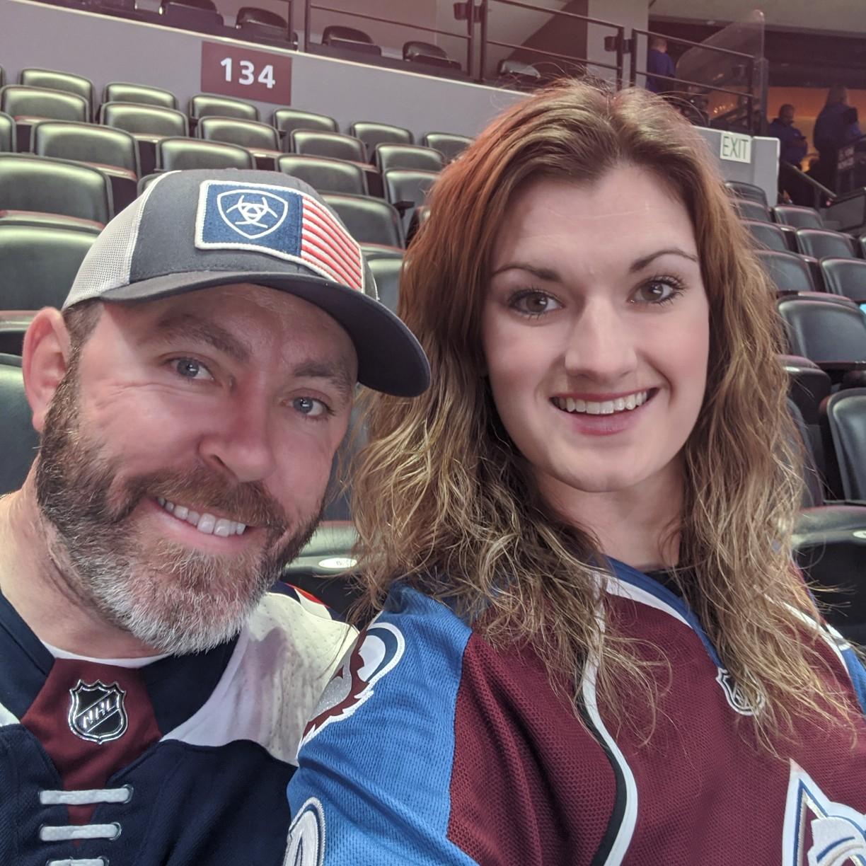 Supporting one of our favorite teams