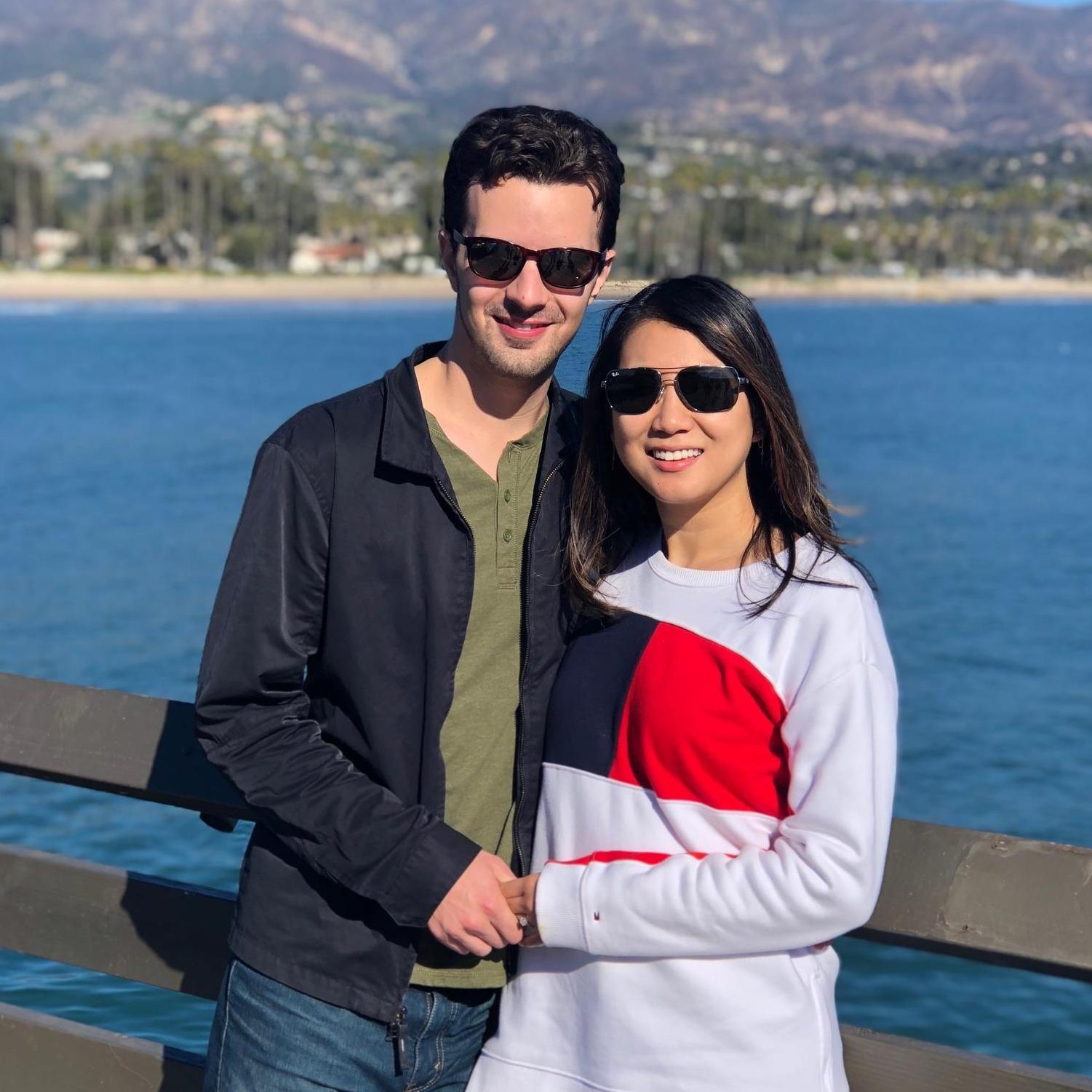 Scoping out the sights near the venue (Santa Barbara)