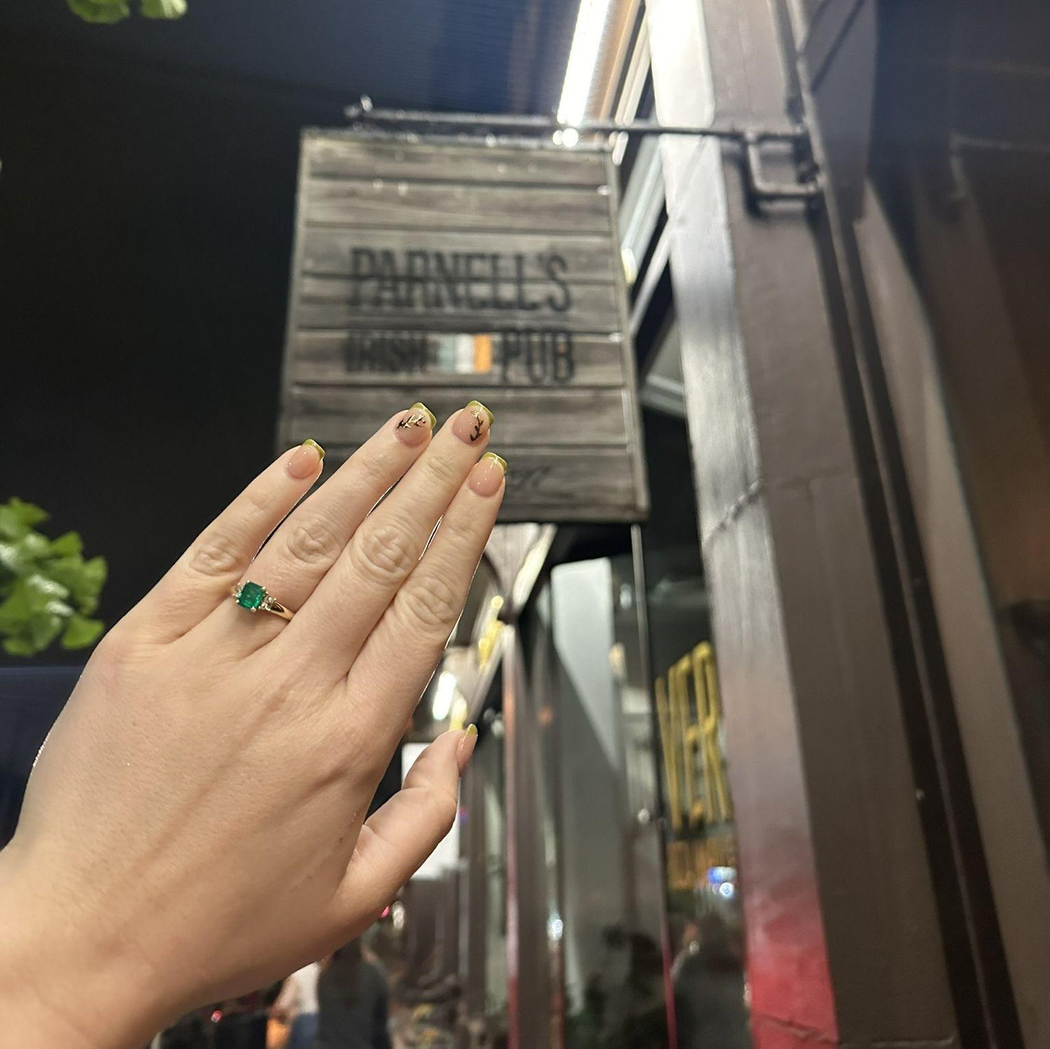 The place we had our first date!