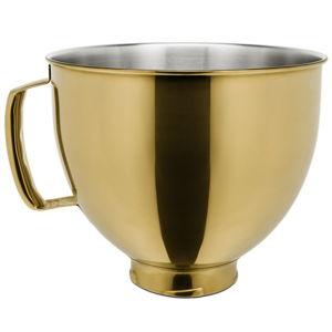 5 Quart Tilt-Head Metallic Finish Stainless Steel Bowl Radiant Gold | KitchenAid