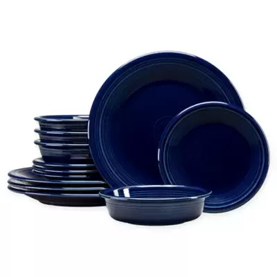 Fiesta® 12-Piece Classic Dinnerware Set in Slate