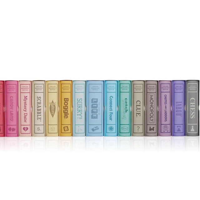 Vintage Bookshelf games