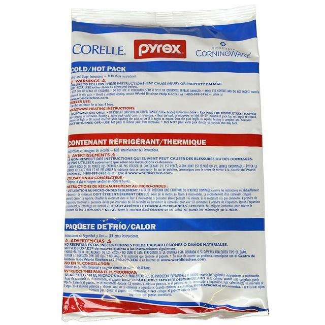 Pyrex Portables Large 11" x 7" Hot/Cold Pack