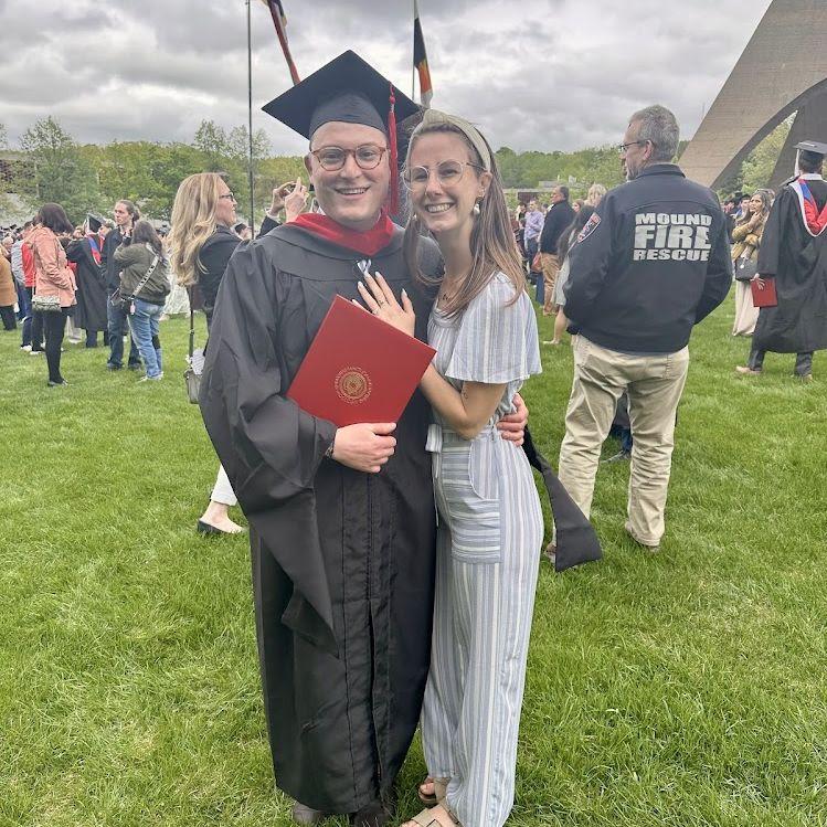 May 17, 2025 - Anthony graduates with his Master of Theological Studies Degree from Saint John's SOT/Sem