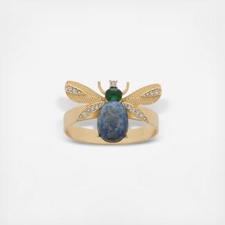 Wing Bug Napkin Ring, Set of 4