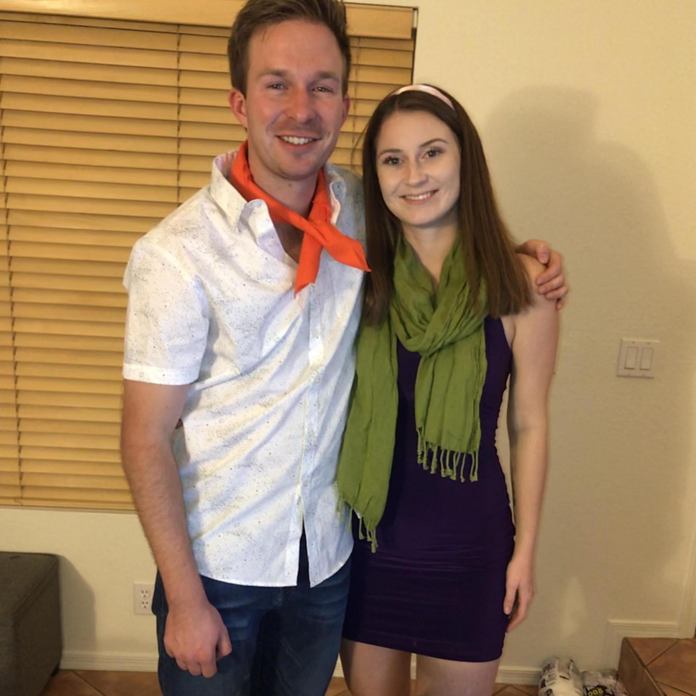 Our second Halloween in our rental home!